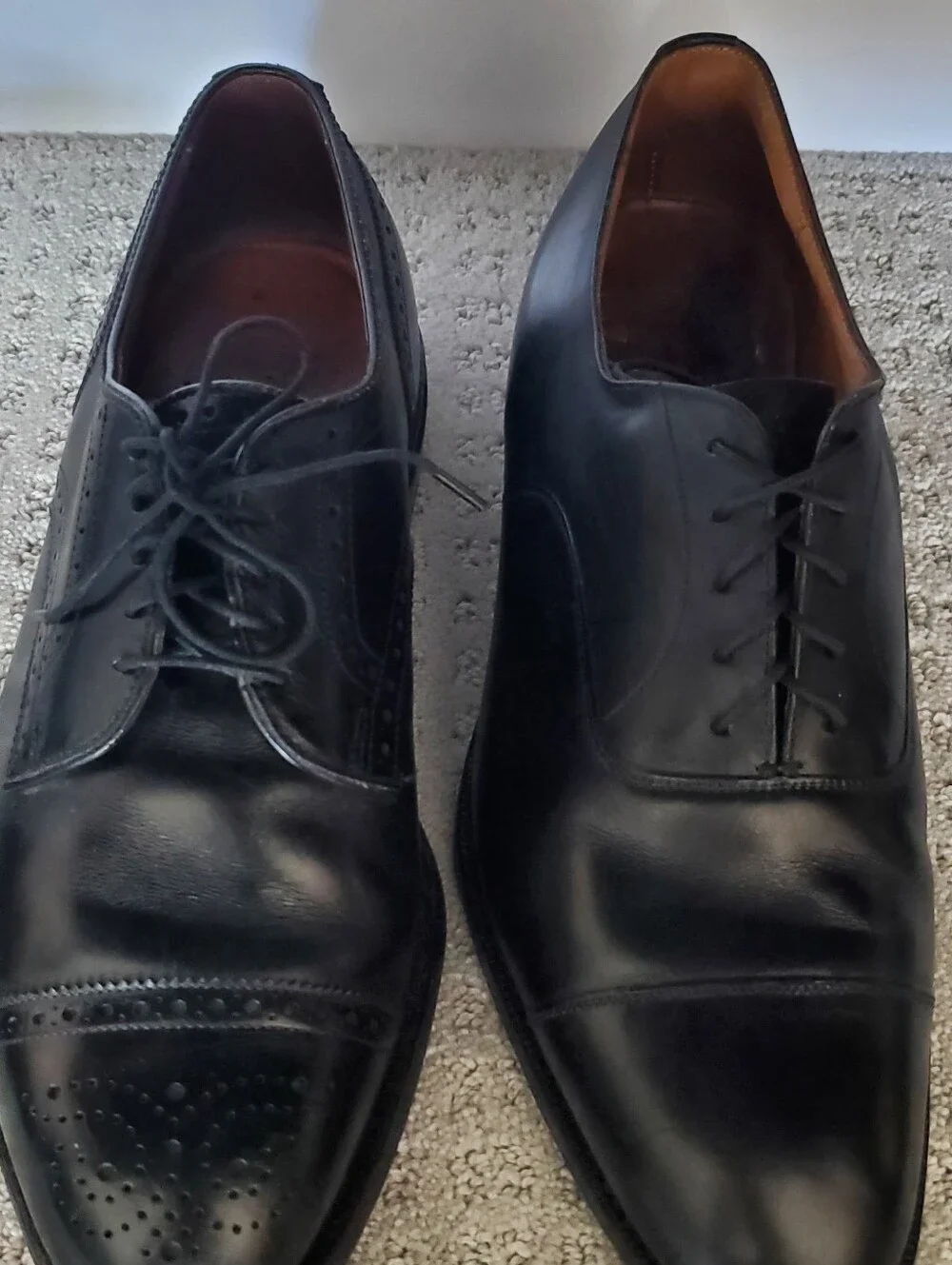 Church's Consul 2.0 black leather cap-toe oxford shoes, featuring a five-eyelet